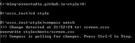 SCSS 安裝與執行