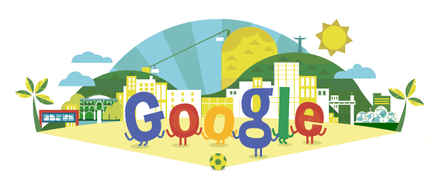 WorldCup 2014 - Google Doodle 1-10
