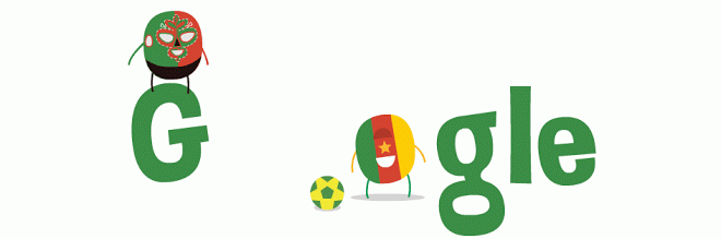 WorldCup 2014 - Google Doodle 1-10