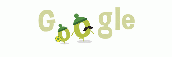 WorldCup 2014 - Google Doodle 1-10
