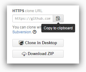 點選自動複製 ( ZeroClipboard )
