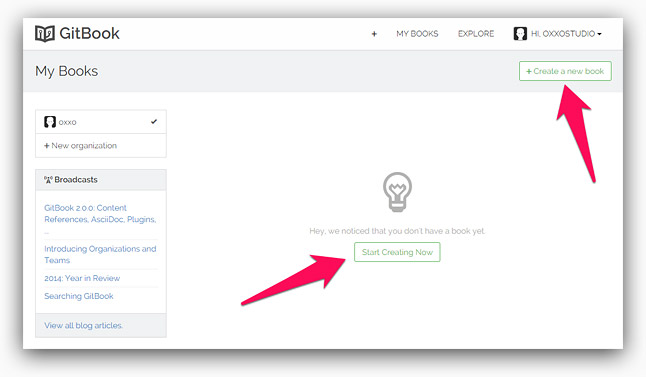 用 GitBook 來寫本書吧！