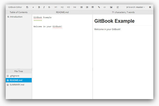 用 GitBook 來寫本書吧！