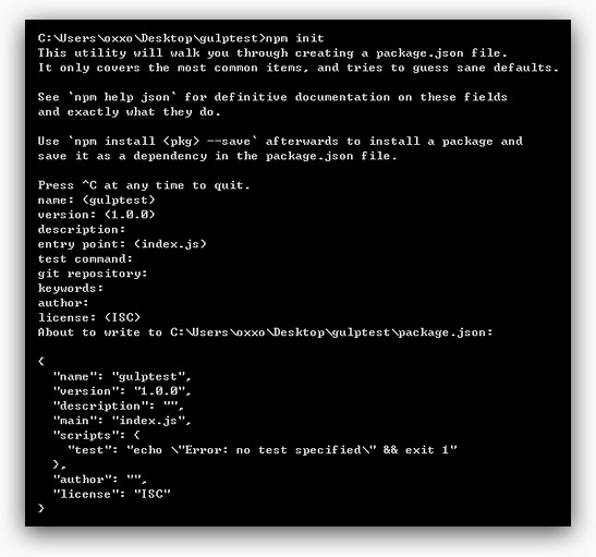 Gulp 學習筆記 1 - 安裝與執行