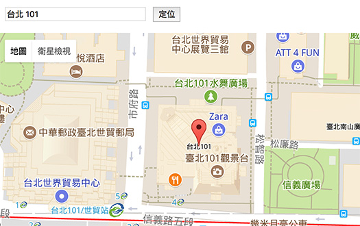 Google Maps API - 地理編碼服務 ( 地址定位 )
