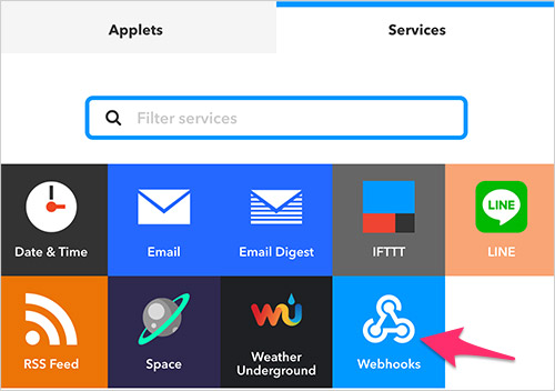 IFTTT 發送 LINE 訊息通知